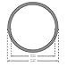 CAR PASS Rainbow Sporty Leather Steering Wheel Cover Universal Fits for 95% Truck,SUV,Cars,14.5-15inch Anti-Slip Safety Comfortable Desgin (Black Pink)