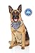 American Flag Dog Bandana 4th of July Bandana 4th of July Dog Clothes Patriotic Pet USA American Flag Bandanna - Standard Size
