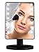 Dressing Table Makeup Mirror with Lights - 10.7 inches Dimmable Led Touch Screen Makeup Mirror as Portable Natural Daylight Lighted Make Up Mirror Battery Operated Idea for Every Woman