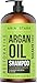 Aria Starr Argan Oil Shampoo With Keratin, Coconut, Jojoba - Natural Moisturizing Sulfate Free Shampoo For Color Treated, Curly Hair, For Men & Women, 16 FL OZ primary