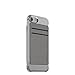 mophie Hold force wallet for use with Base Case for Apple iPhone 7 and iPhone 7 Plus - Gray