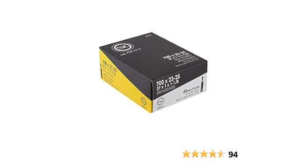 Sunlite Standard Presta Valve Tubes 