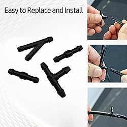 Smeyta Windshield Washer Hose Connector,3M
