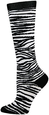 Think Medical Women's 10-14 Mmhg Compression Socks Medium Zebra