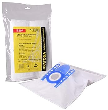 pabuTEL-Bundle 20 Staubsaugerbeutel Geeignet für Siemens VZ41FGALL PowerProtect (Type G All, außer VS01) Material: Vlies (5-L