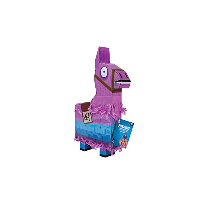 Jazwares-Fortnite La piñata de la Llama, Color Rosa/Azul/Negro, Talla única (FNT0009) 2 Jazwares-Fortnite La piñata de la Llama, Color Rosa/Azul/Negro, Talla única (FNT0009) - Imagen 3