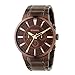 Fossil Men's FS4357 Brown Stainless Steel Bracelet Brown Analog Dial Chronograph Watch