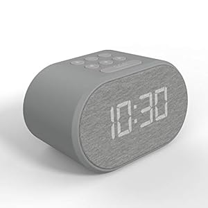 Wekkerradio met USB Oplader & FM Radio, Radiowekker Digitaal, Alarm Clock Wekker Dimbaar Display met 5 Stappen en Dual…