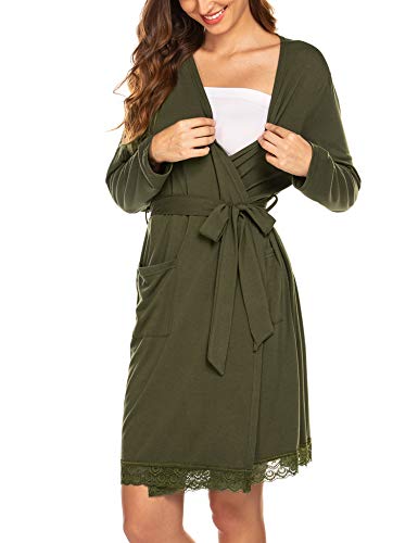 1 Ekouaer+Maternity+Sleepwear+Pregnancy+Nightgown