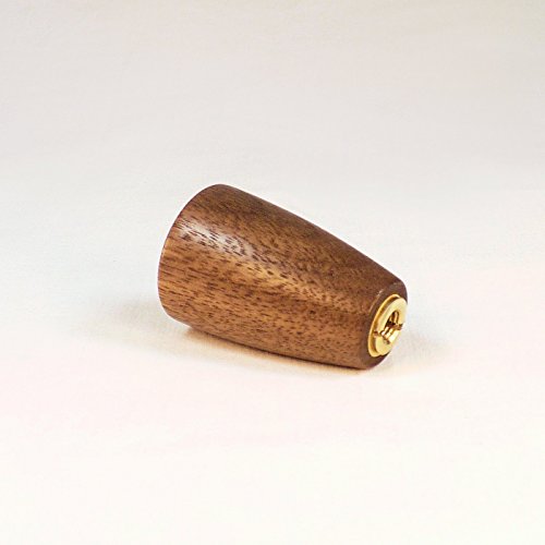 Lamp Finial, Black Walnut, Dome Pattern 7