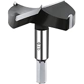 3'' Carbide Forstner Drill Bit for Hard Wood,Woodworking Forstner Bit | Carbide Tipped Forstner Bit for Wood, Wood Drilling Bit Hinge Cutter Tool Kit for Wood Plywood Plastic