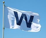 Wrigley Field 3' x 5' 'W' Banner Flag