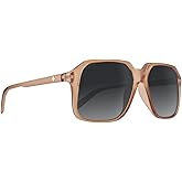SPY Optic Hot Spot, Rectangular Aviator Sunglasses, Color and Contrast Enhancing Lenses