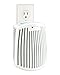 Hamilton Beach TrueAir Plug-Mount Air Freshener Odor Eliminator for Common Household-Tobacco, Pet, Bathroom & Trash, On/Off Fan, with Nightlight and Carbon Filter + Green Meadow Cartridge, White