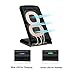 Qinoren Fast Wireless Charger, Wireless Charging Stand for Samsung Galaxy S8 S8+ S8 Plus S7 S7 Edge S6 Edge Plus Note 5 Note 7 and All QI-Enabled Devices (Not Included AC adapter)
