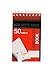 Personal Mini Notebooks, 3x5-Inch, College Ruled, White, 50 Pages per, Pack of 4 Colors: Black, Blue, Green, Red from Northland Wholesale. (2-Pack, 8 Mini-Notebooks)