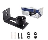 Adjustable Bottom Sliding Barn Door Floor Guide Stay Roller by DuraBarn – Wall Mount Powder Coated Steel – Silent – Easy Installation – Durable Door Hardware kit for Indoor and Outdoor.