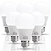 TGMOLD A19 LED Bulb, 9Watt (60W) Equivalent Light Bulb, 4000K Daylight LED Bulb, Medium Screw Base (E26), 810 Lumens LED Lights for Home, 6-PACK (Not Dimmable)