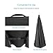 Unicook Electric Smoker Cover, Vertical Smoker Cover, Heavy Duty Waterproof BBQ Grill Cover, Fade and UV Resistant Material, Fits Masterbuilt 30 Inch Electric Smokers and More, 20