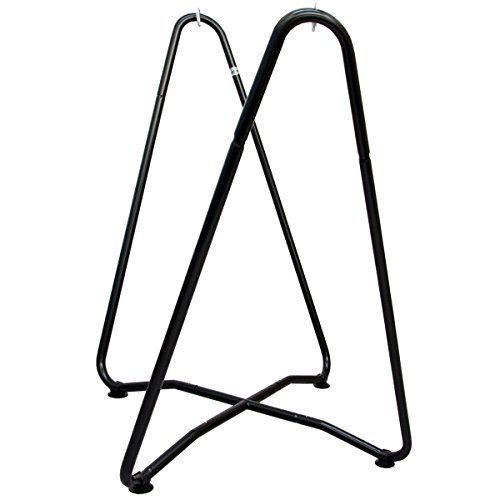 AMANKA Hängesessel Gestell bis 150 kg - 155cm Hängestuhl Ständer für Kinder und Erwachsene - Metall – Bild 4