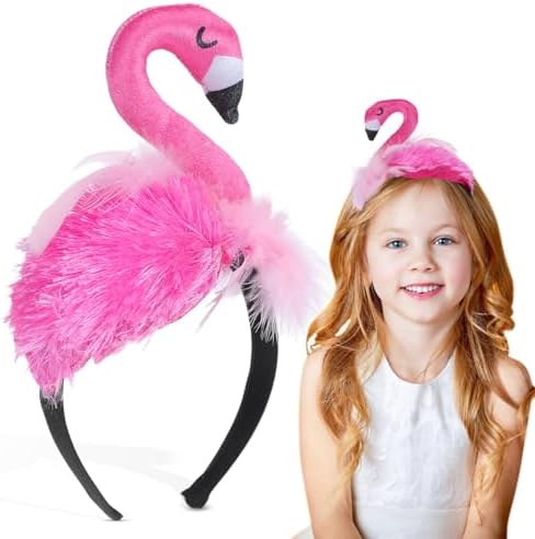 Amazon.com: PRETYZOOM Flamingo Headband Cosplay Photography  display picture 3