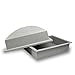 OneWorld Memorials Urn Vault Polymer Urn Vault for Burial - Extra Large Granite Grey Outdoor Burial Vaults