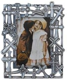 Amazon Com Cross Picture Frame 2 5 X 3 5 Single Frames Amazon Com Cross Picture Frame 2 5 X 3 5 Single Frames