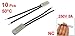 uxcell a12080600ux0950 10 Pcs Bimetal Temperature Control Switch Thermostat 50C N.C KSD9700 (Pack of 10)