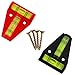 Cornucopia Brands RV T Levels (2-Pack) Plus 4 Free Screws; Use to Cross Check Level of RVs, Machines, Furniture, Trailers, Tripods, Camera Equipment, Etc.