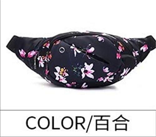 NHSID 3D Print Women's Waist Bag Men Multi-Functional Pockets Belt Bag Waist Packs Harajuku Pack Pouch Bag Hip 4
