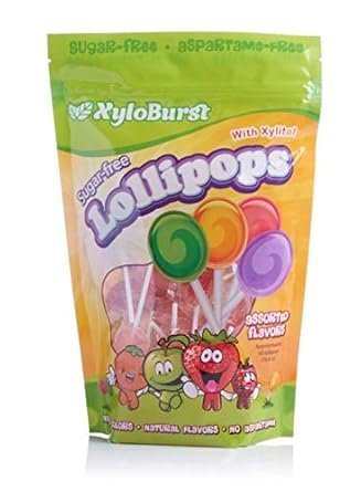 xyloburst xylitol lollipops