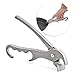 SHANGPEIXUAN Pizza Pan Gripper for Deep Pizza Pans,Heavy Duty Cast Aluminum Pan Tongs,Great for Pulling Hot Pizza Pan out of the Microwave,Oven … …