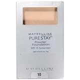 Maybelline New York Purestay Powder & Foundation SPF 15, Ivory - .34 oz