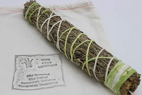 9 inch Lavender and Desert Sage Smudge Stick from Wild Sage Naturals