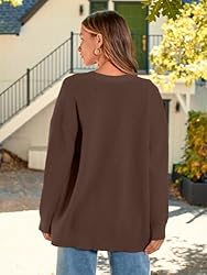LILLUSORY Women's Cashmere Fall Cardigan 2023 Open