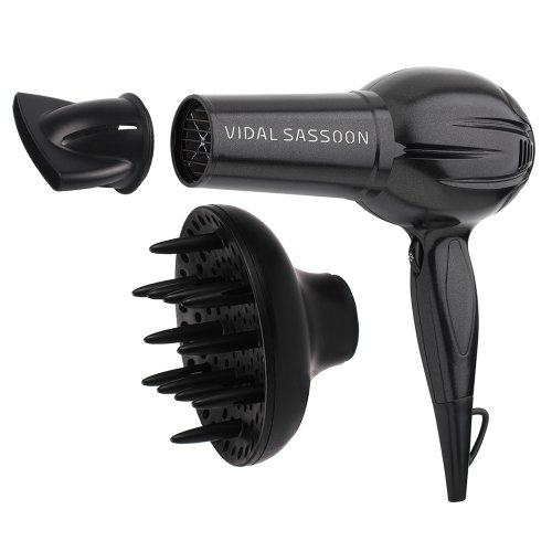 Click Here to See More Images Vidal Sassoon VSDR5556 Pro Series 1200W Full-Size Color Last Ceramic Dryer