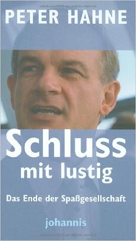 Schluss Mit Lustig Peter Hahne 9783501051801 Amazoncom