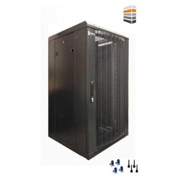 22u Server Rack Cabinet 600 X 600 X 1200 Vented Amazon Co Uk