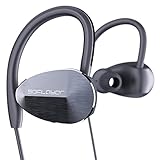 Bluetooth Headphones,SDFLAYER IronFist Wireless Earbuds Heavy Bass Noise Cancelling with Microphone Stereo Headset Earphones For Running & Gym (Coolgray)