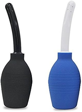 2 pcs Medical-Grade Douche And Enema Flush Bulb, Flex Tip Cleaning Bulb, Portable Insert Vaginal Douche for Anal or Vaginal Douching Aids in Hygiene