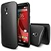 Ringke Slim Compatible with Moto G 2014 Case Moto G 2nd Gen HD Film, Better GripBlack Premium Dual Coated Hard Case for Motorola Moto G 2014
