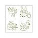 Beverly Ghibli My Neighbor Totoro Stamp Hanko Mini Stamp Set 1 SGM-001