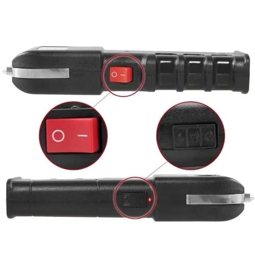Kit Lanterna Tática LED, Equipamento 2 em 1, Segurança e Defesa Pessoal em Qualquer Lugar, Ideal Para Noites, Viagens, Proteção na Palma da Mão