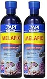 (2 Pack) API Marine Melafix Saltwater Fish and Coral Bacterial Infection Remedy 16 Ounce Bottle