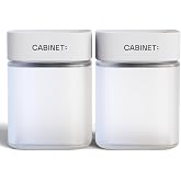 Cabinet: 2 Empty Large Bottles (White RX Caps)