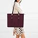 Laptop Bag for Women, Laptop Tote Bag Large Capacity Briefcase Lightweight Computer Bags Fit Up to 15.6 Inch Laptop Notebook Ultrabook,Darkberry