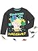 Peppa Pig George Toddler Boys Long Sleeve Tee (5T, Dark Grey)