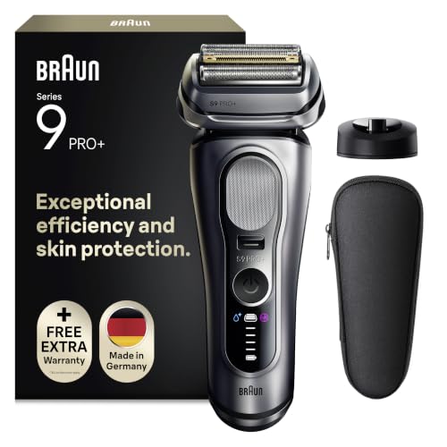 Braun Rasierer Herren Elektrisch Series 9 PRO+, 9617si, Silber