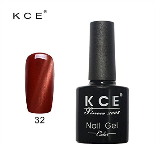 OMfeng UV glue Nail Polish Manicure LED Cats Eye color dark color 12ml (N)