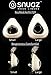 Snugz Mask Liners: Machine Washable, One-Size-Fits-Most Liners for Full Face CPAP Masks, Pack of 2